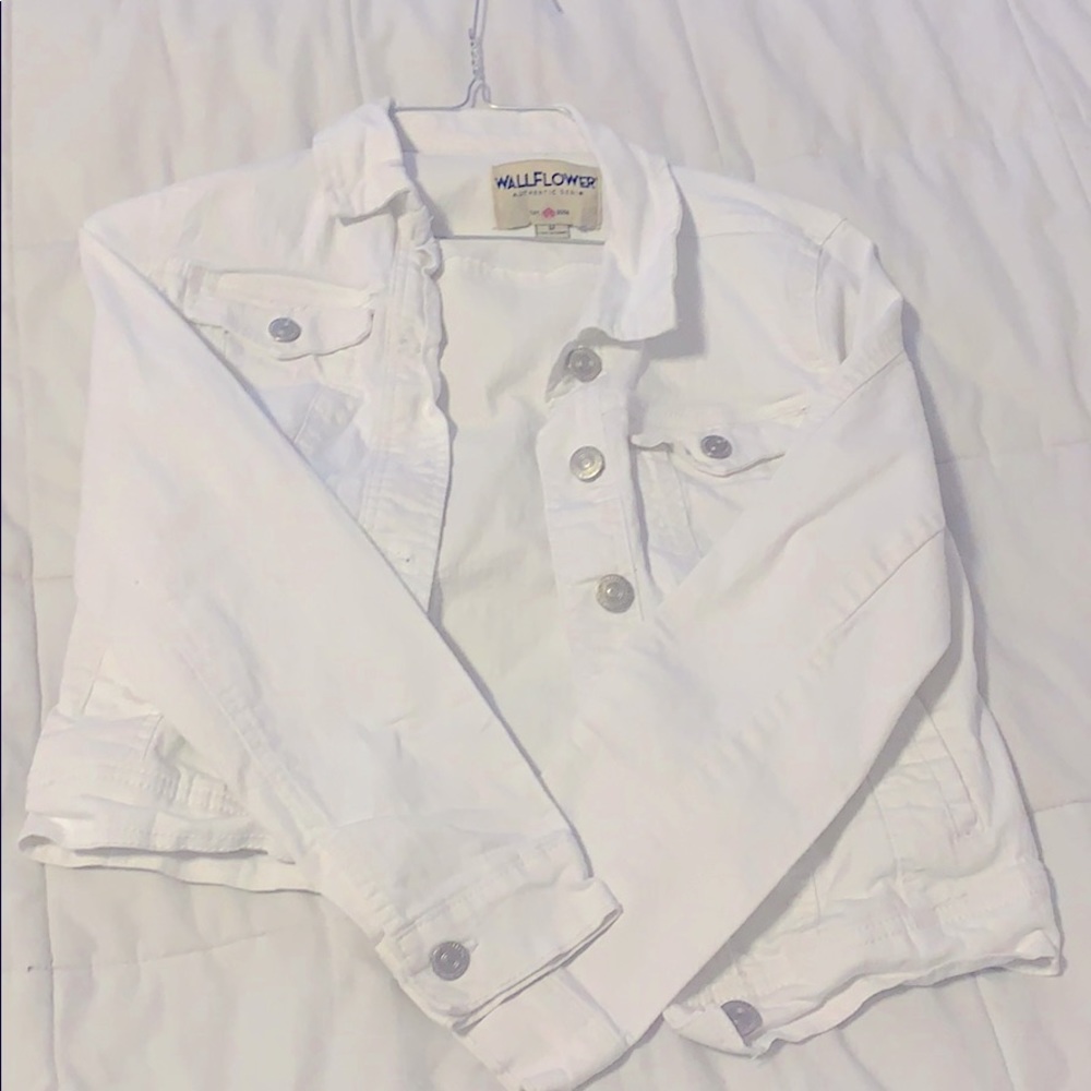 White Jean Jacket